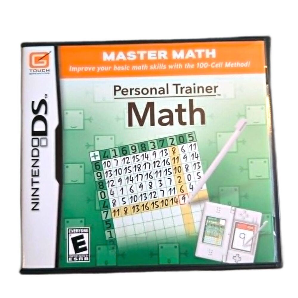 Personal Trainer Math Nintendo DS 3DS CIB w/Manual Tested